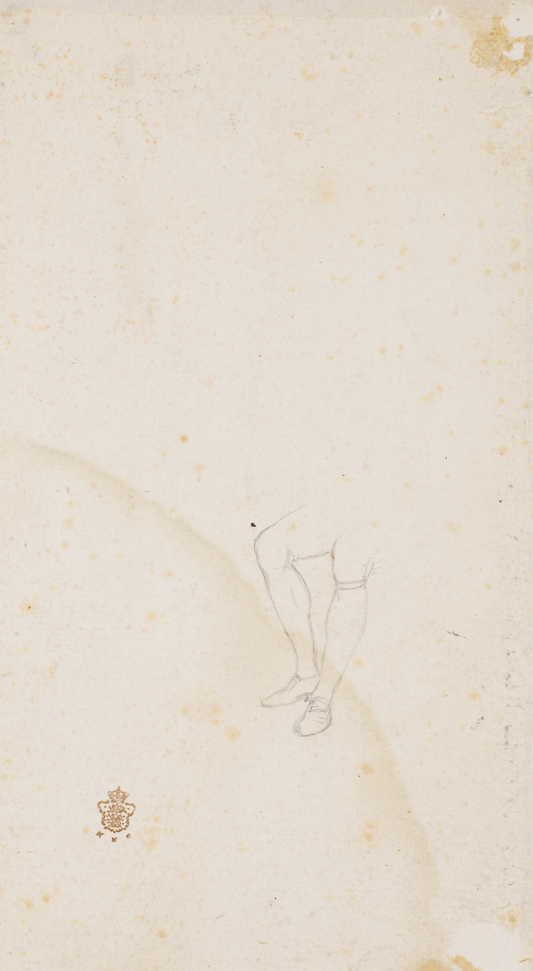 Studie til det holmskioldske familiebillede fra 1787